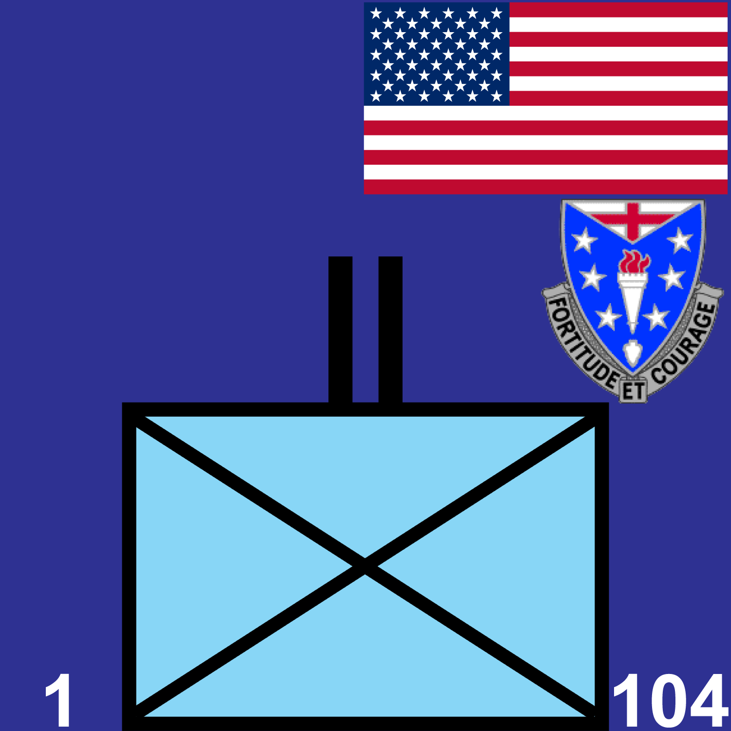 1st Battalion, 104th Infantry Regiment icon